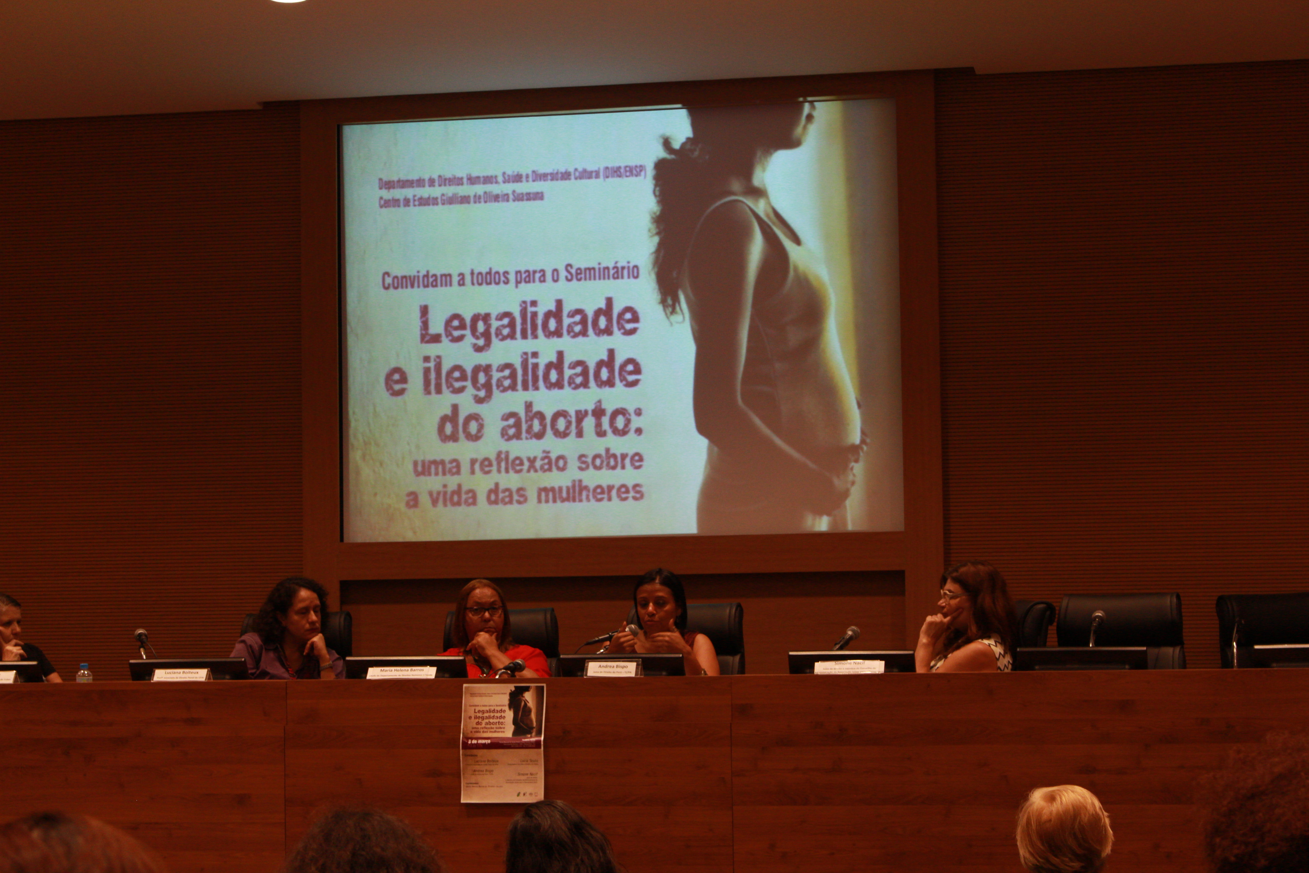 Legalidade e ilegalidade do aborto (Apresentação)